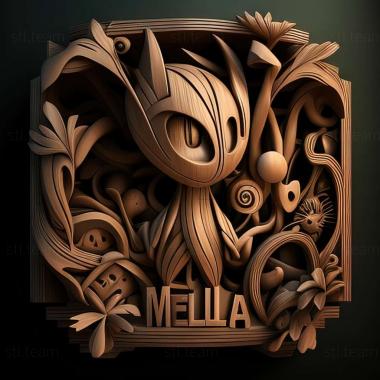 3D model All for the Love of Meloetta Sing Meloetta The Melody o a (STL)